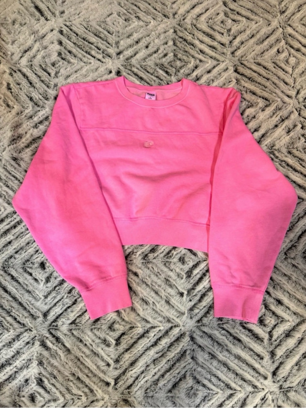 !NWT! Victoria’s Secret PINK cropped crewneck sweatshirt